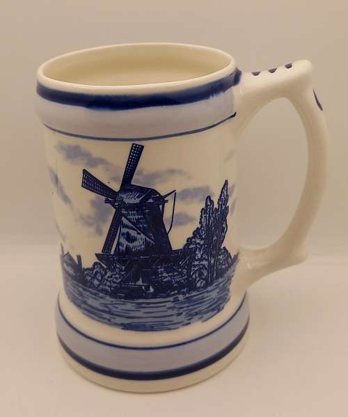 Delfts Blue Hand painted Cup Made in Holland 134x95x120mm
