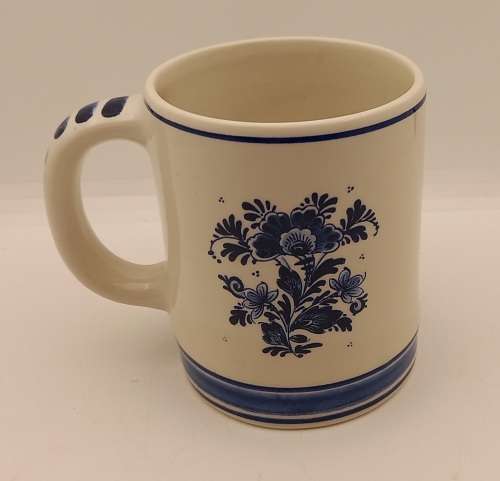 Delfts Blue Delfino Hand painted Cup Made in Holland 85x100x75mm