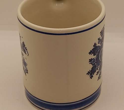 Delfts Blue Delfino Hand painted Cup Made in Holland 85x100x75mm
