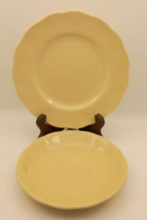 Vintage GRINDLEY Petal Ware Saucer and side Plate Made in England