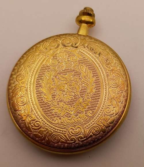 Vintage style Quartz Pocket watch from the Hachette pocket watch collection -Working
