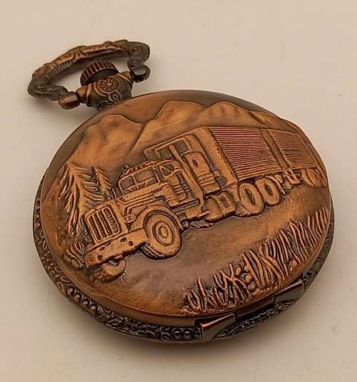 Vintage style Quartz Pocket watch from the Hachette pocket watch collection -Working