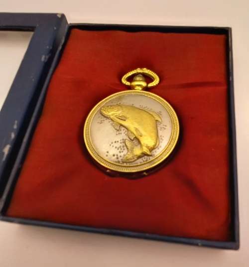 Vintage style Quartz Pocket watch from the Hachette pocket watch collection -Working