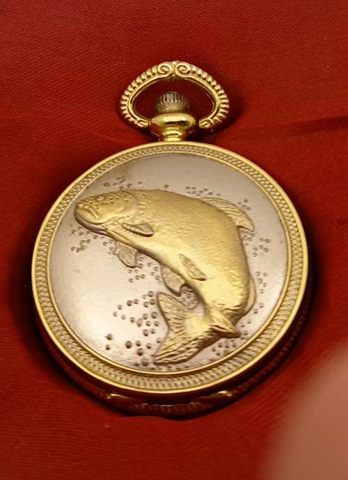 Vintage style Quartz Pocket watch from the Hachette pocket watch collection -Working