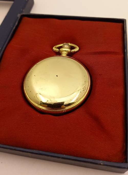 Vintage style Quartz Pocket watch from the Hachette pocket watch collection -Working
