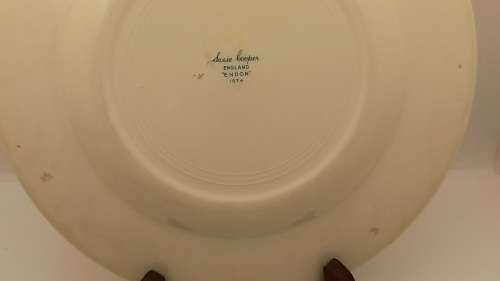 Vintage 1930`s Susie Cooper ``Endon`` 1574 Plate 229mm