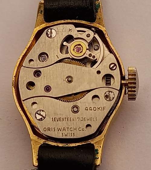 Vintage Ladies Oris Mechanical watch 17 Jewels -Not Working