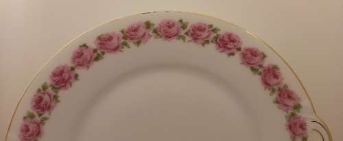 Vintage Bavaria Sevres Thu.C MR  Cake Plate, Creamer and Sugar Bowl (creamer has small chip)