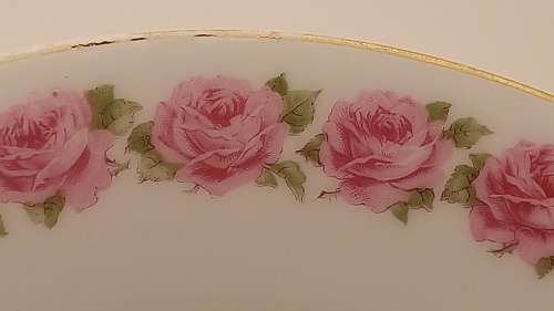 Vintage Bavaria Sevres Thu.C MR  Cake Plate, Creamer and Sugar Bowl (creamer has small chip)