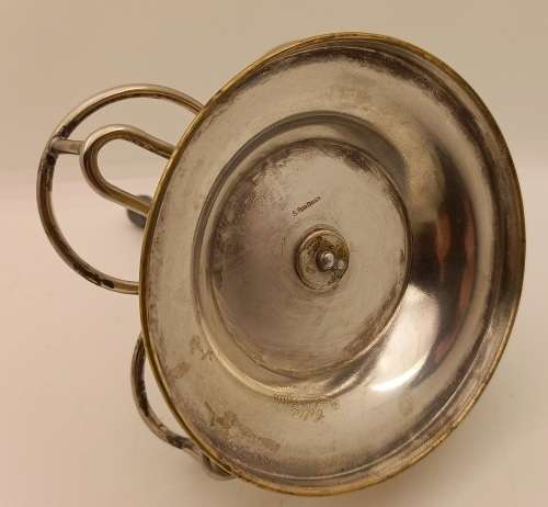 Antique/Vintage Celtic Quality Silver Plate Condiment Rotating Caddy set (see condition)