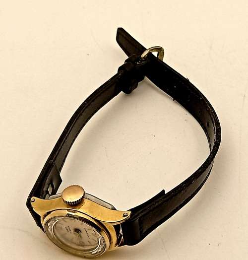 Vintage Ladies Oris Mechanical watch 17 Jewels - Working with leather strap