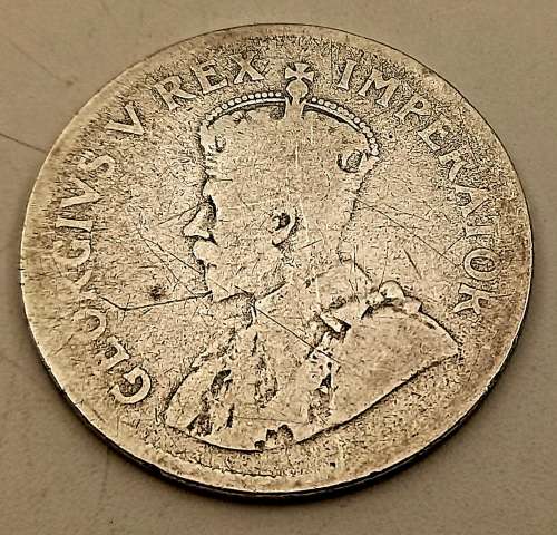 1937 to 1947 South Africa Union (.800 Silver) 2½ Shillings- Poor Grade