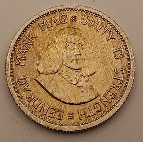 1961  South Africa (.500 Silver) 10 Cents 1st decimal series (Circulated)