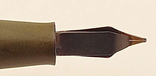 Vintage 1950's Conway Stewart 84 Black Fountain Pen 14kt gold nib .. see photos