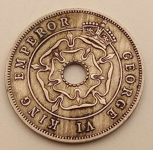 1939  Southern Rhodesia 1 Penny - George VI