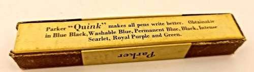 1930s Vintage PARKER VACUMATIC FOUNTAIN PEN in original box - USA( Ink tested )