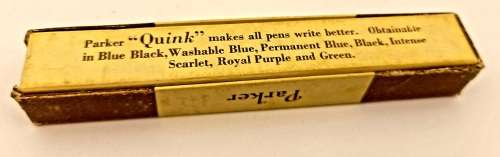 1930s Vintage PARKER VACUMATIC FOUNTAIN PEN in original box - USA( Ink tested )