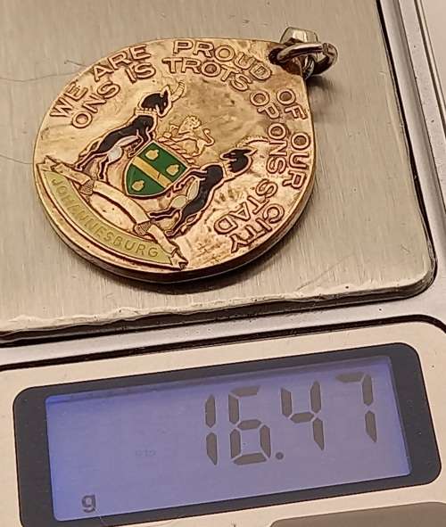 Vintage Johannesburg Token  Ons is trots op ons stad/We are proud of our City