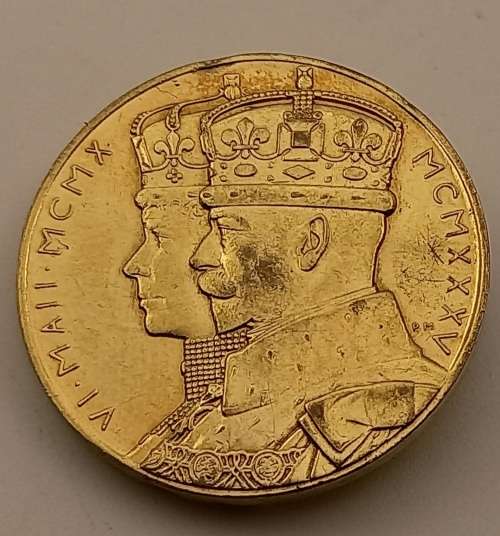 Commemorative 1935 Union of South Africa /Unie van Suid Afrika Bronze Medal George V