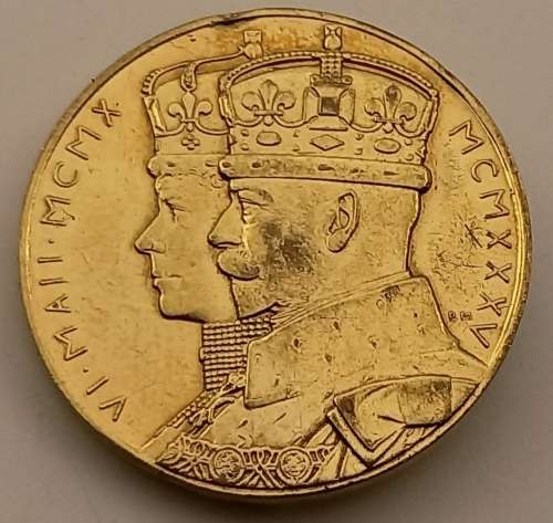Commemorative 1935 Union of South Africa /Unie van Suid Afrika Bronze Medal George V