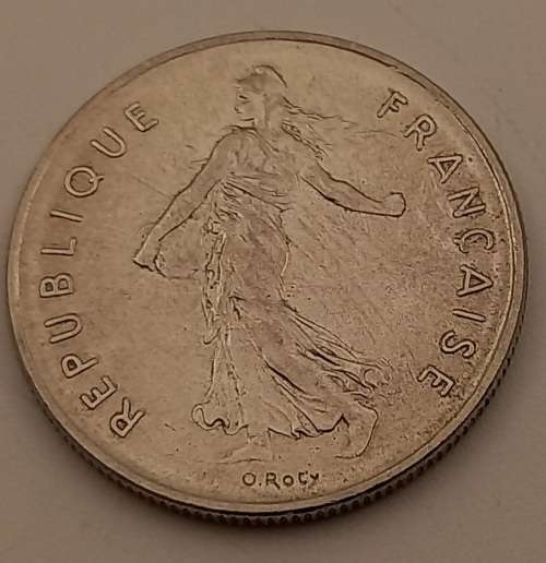 1970  France 5 Francs signature `O. Roty`