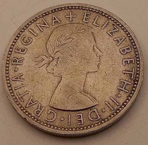 1963  United Kingdom 2 Shillings - Elizabeth II