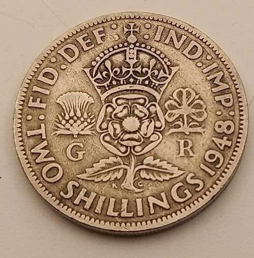 1948 United Kingdom 2 Shillings - George VI