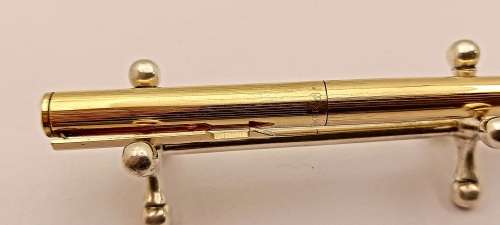 Vintage1980`s Parker Arrow(Rolled Gold -Plated) Fountain Pen -No Cartridge
