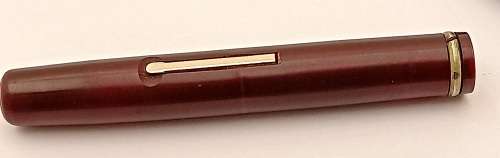 Vintage Golden Platignum Lever Filler fountain Pen England -no Ink sac