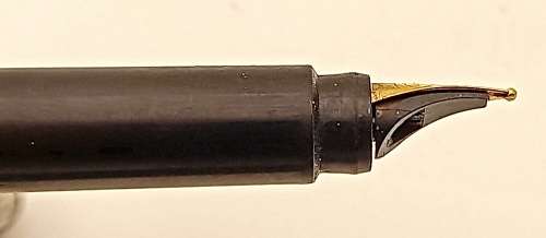 Vintage blue Parker  Fountain Pen -Personalised - Cartridge is Empty