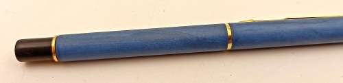 Vintage blue Parker  Fountain Pen -Personalised - Cartridge is Empty