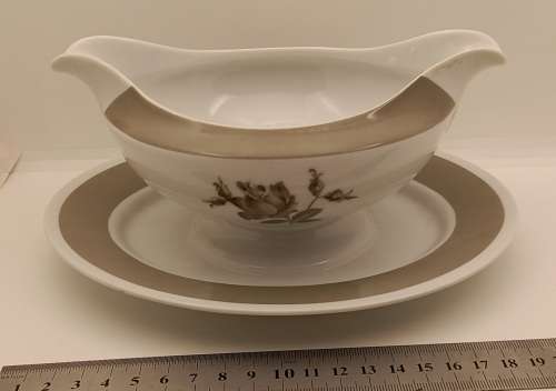 Vintage Royal Tettau Bavaria GRAVY BOAT (one Piece) made In Germany