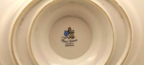 Vintage Royal Tettau Bavaria GRAVY BOAT (one Piece) made In Germany