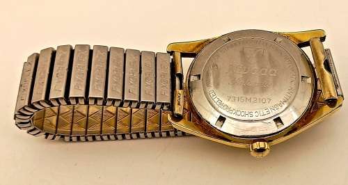 Vintage 1950's  Mens NIVADA  Antarctic Automatic Watch 21 Rubis 7315M2107 Working