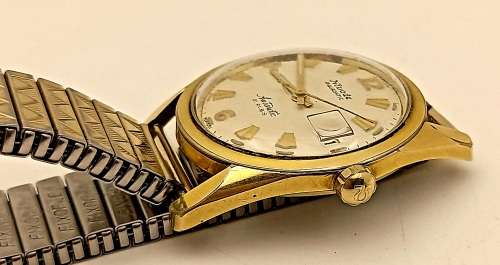 Vintage 1950's  Mens NIVADA  Antarctic Automatic Watch 21 Rubis 7315M2107 Working
