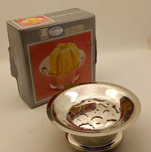 Elweco Silver Plated  Butter Curler in box