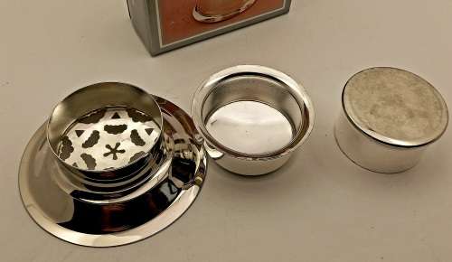 Elweco Silver Plated  Butter Curler in box