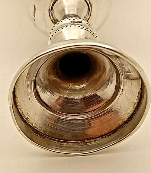 Antique Hallmarked Sterling Silver Pedestal Kiddish Cup -29,81grams