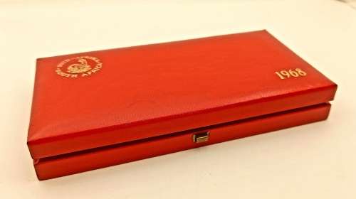 1968 Proof Coin set (SILVER R1) in Original SA Mint box