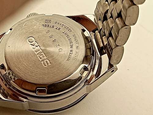 1990 Seiko Automatic Ladies watch -21 Jewels serial 002465 -Working-Movement 4207