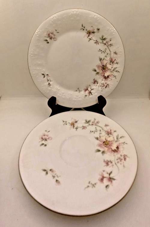 1984 Royal Albert For all Seasons "Breath of Spring" Tea Trio Made in England