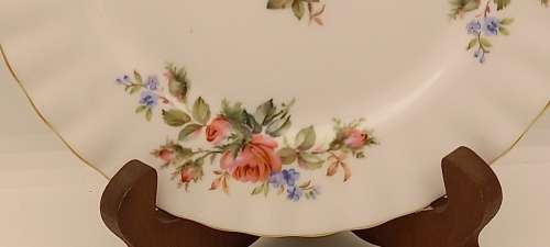 Vintage Royal Albert  "Moss Rose" Tea Trio - Mint Condition - Made in England (6 Available)