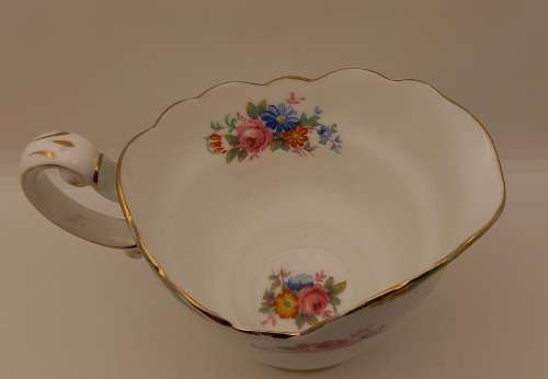 Vintage Paragon Fine Bone China Rockingham Green Creamer- By Appointment to the Queen