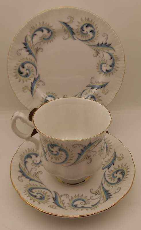 Vintage Royal Standard "Garland" Fine Bone China Trio (5 Available)