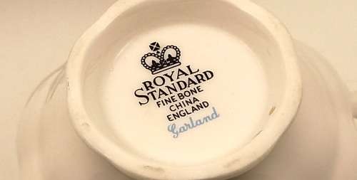 Vintage Royal Standard "Garland" Fine Bone China Trio (5 Available)