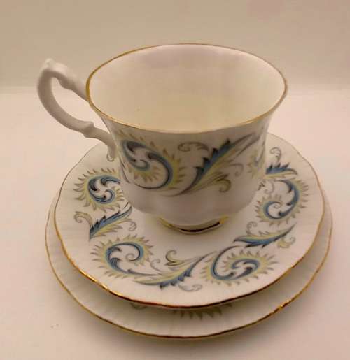 Vintage Royal Standard "Garland" Fine Bone China Trio (5 Available)