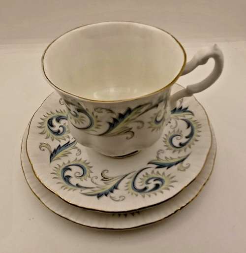 Vintage Royal Standard "Garland" Fine Bone China Trio (5 Available)