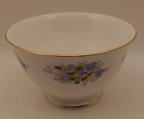 Vintage Queen Anne "C 17 2 " Fine Bone China Sugar Bowl- Ridgway Potteries