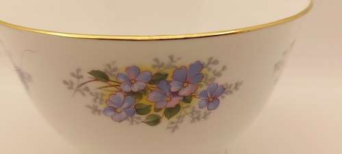 Vintage Queen Anne "C 17 2 " Fine Bone China Sugar Bowl- Ridgway Potteries