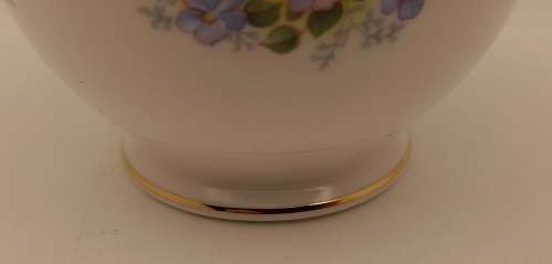 Vintage Queen Anne "C 17 2 " Fine Bone China Sugar Bowl- Ridgway Potteries